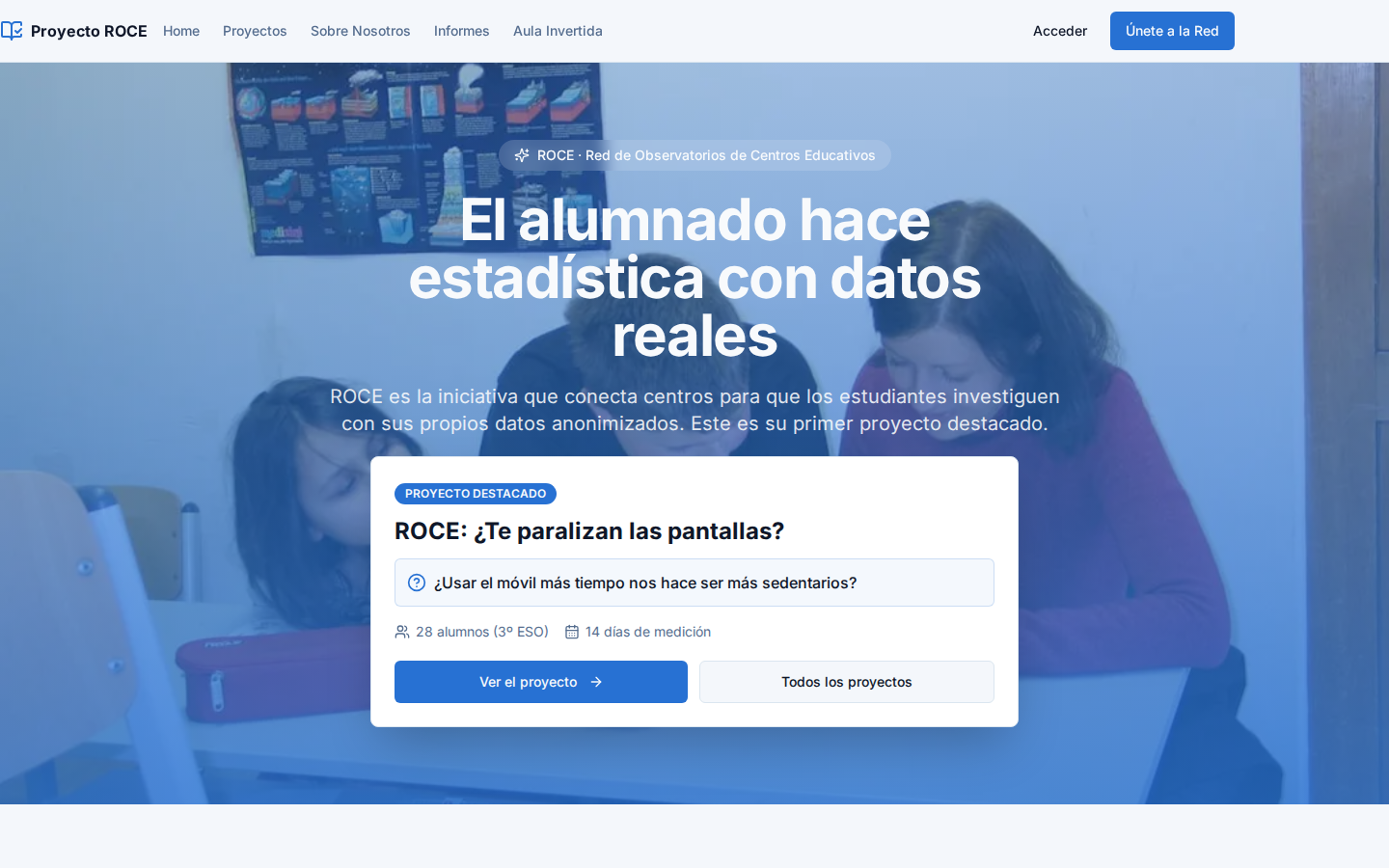 Portada del Proyecto ROCE